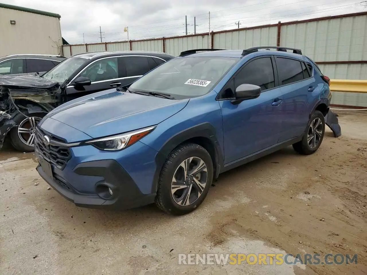 1 Photograph of a damaged car JF2GUADC6RH283369 SUBARU CROSSTREK 2024