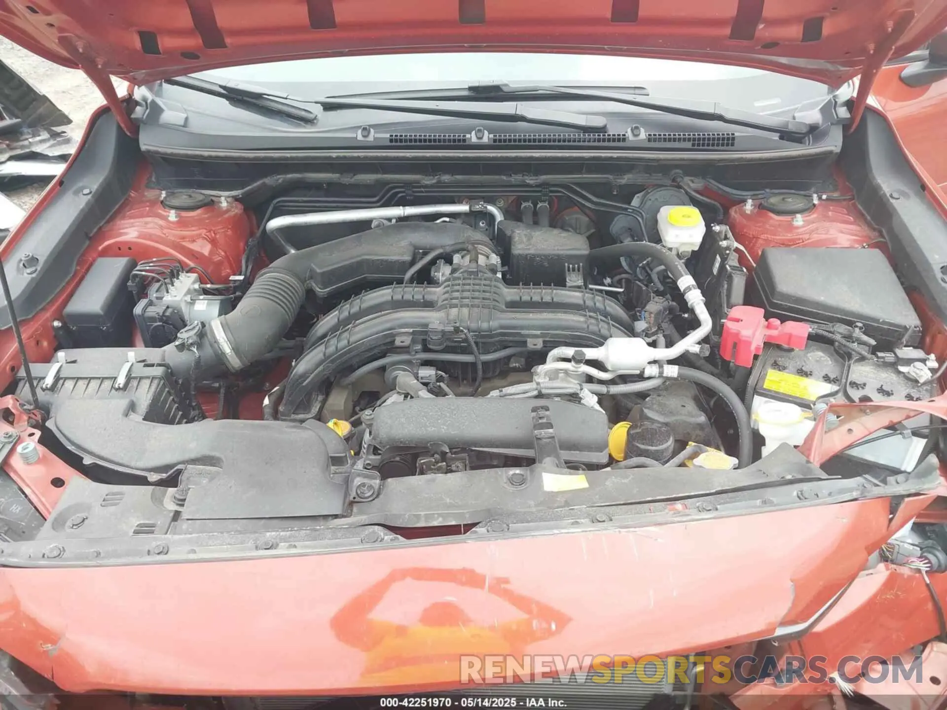 10 Фотография поврежденного автомобиля JF2GUADC6RH302552 SUBARU CROSSTREK 2024
