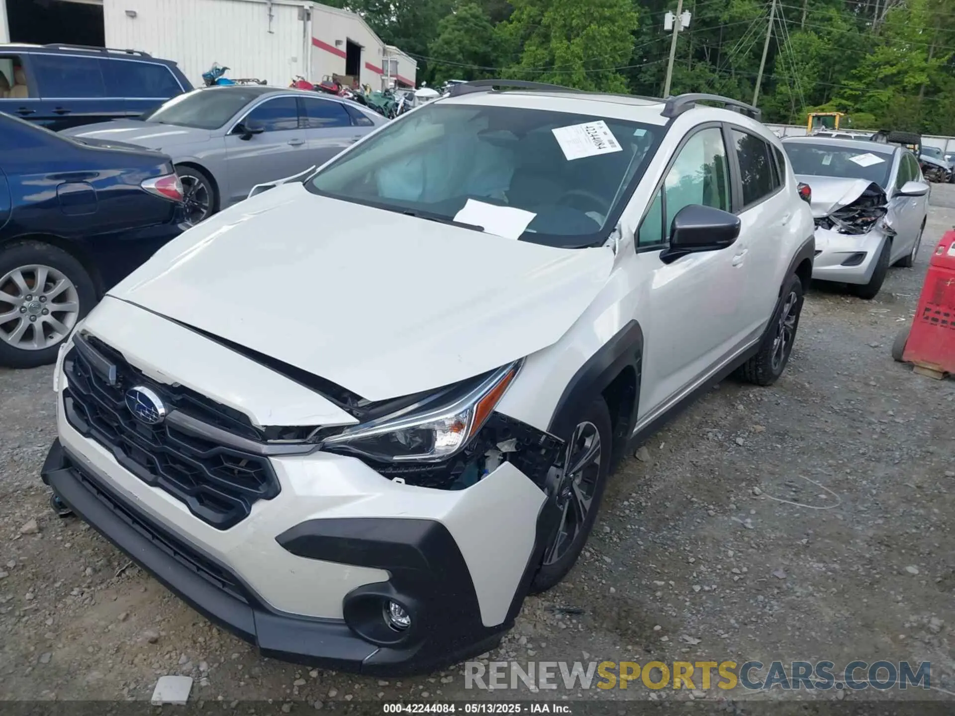 2 Photograph of a damaged car JF2GUADC6RH343456 SUBARU CROSSTREK 2024