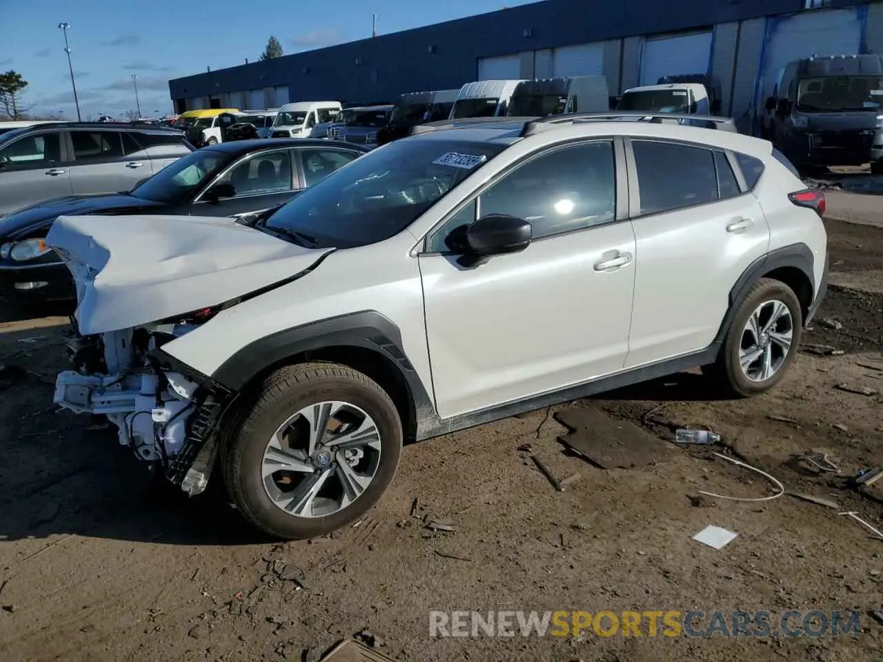 1 Photograph of a damaged car JF2GUADC6RH871689 SUBARU CROSSTREK 2024