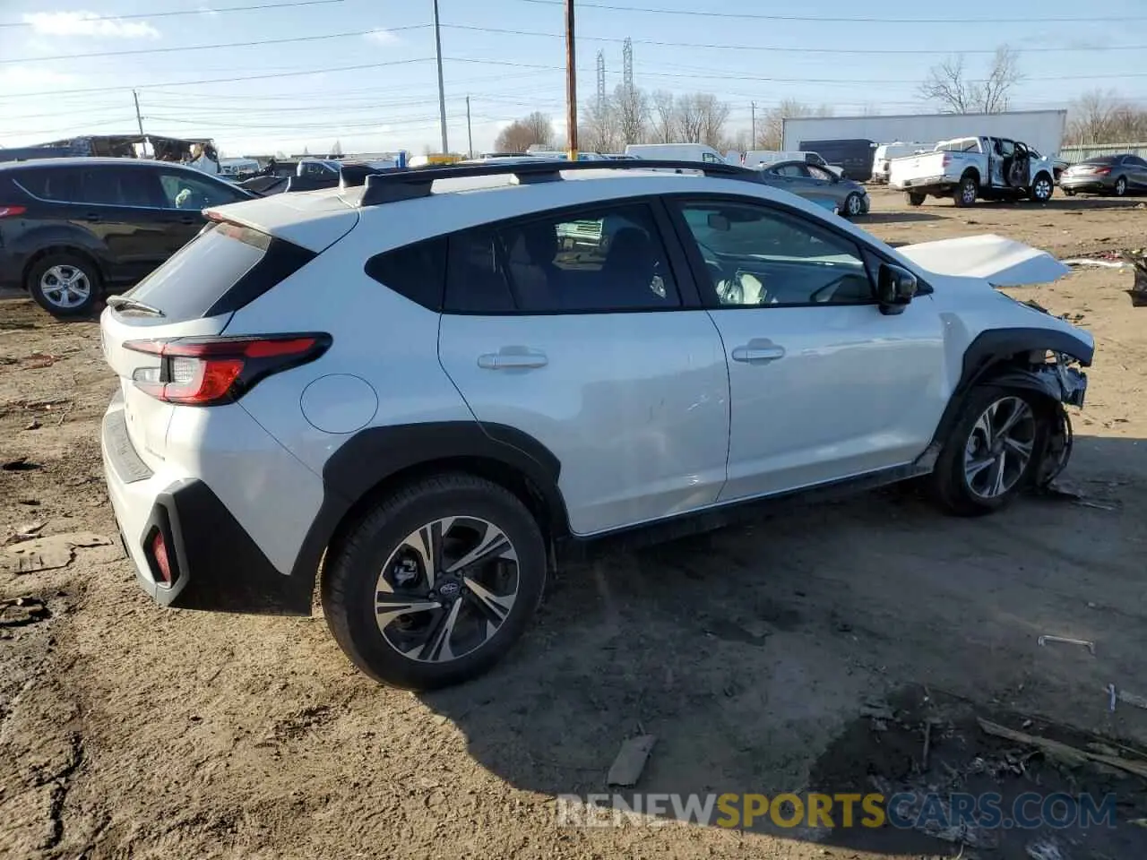 3 Photograph of a damaged car JF2GUADC6RH871689 SUBARU CROSSTREK 2024