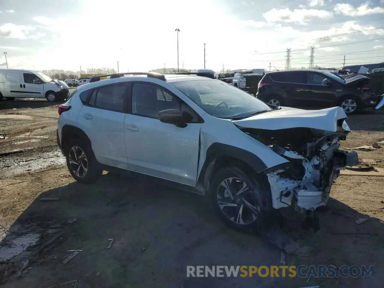 4 Photograph of a damaged car JF2GUADC6RH871689 SUBARU CROSSTREK 2024