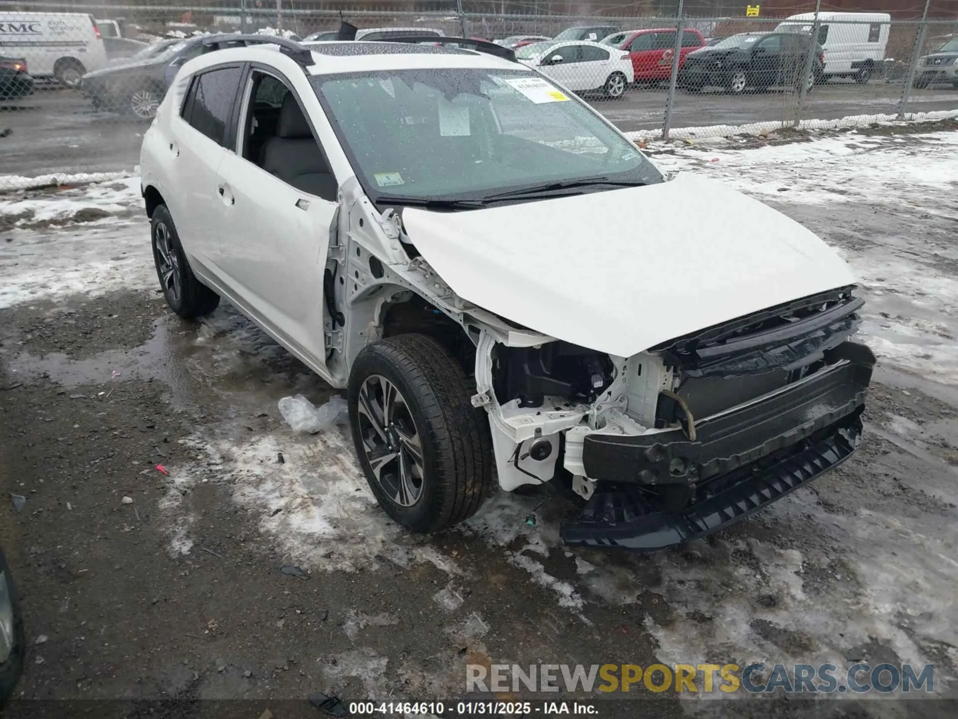 1 Фотография поврежденного автомобиля JF2GUADC7R8212410 SUBARU CROSSTREK 2024