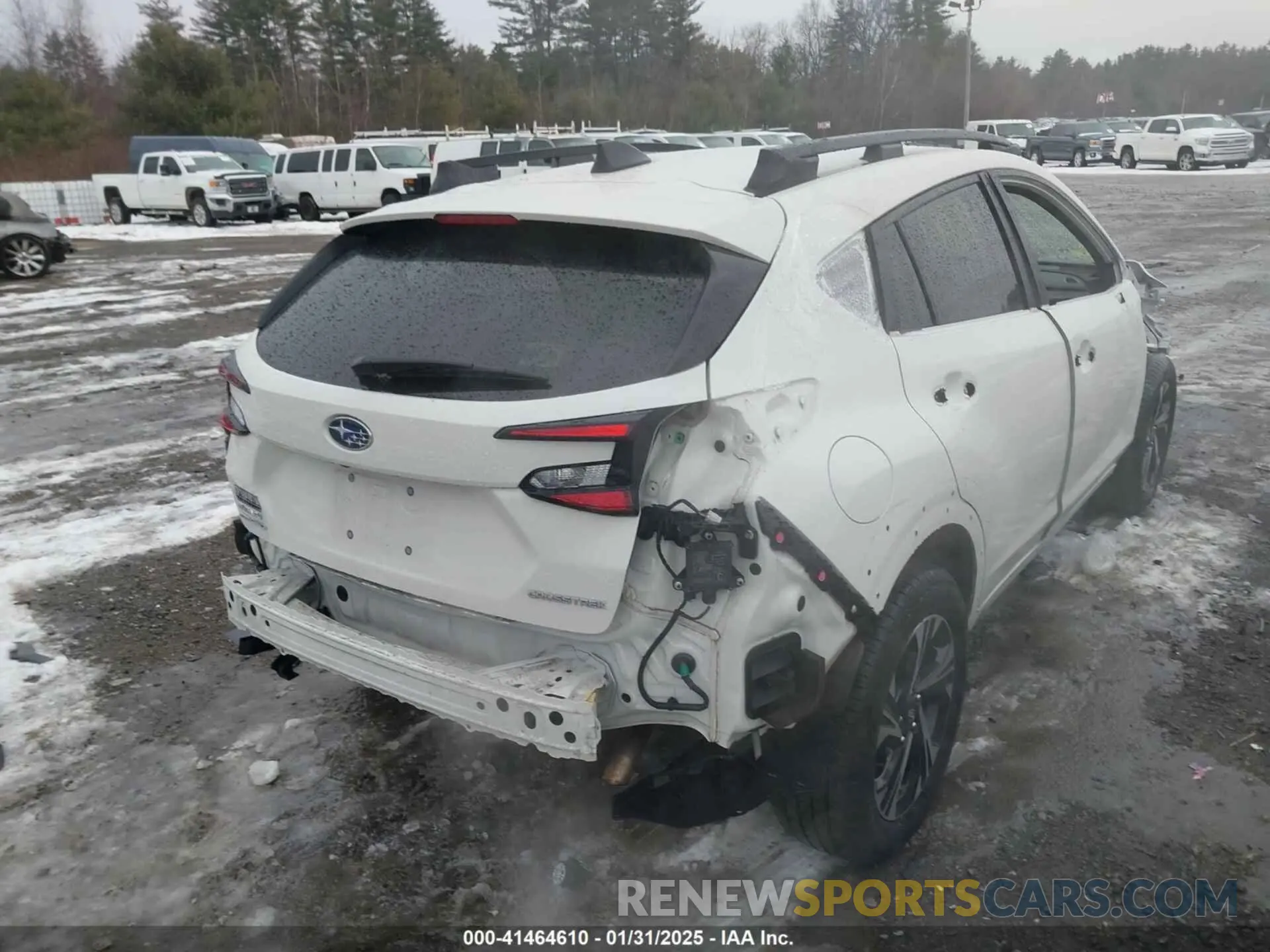 4 Фотография поврежденного автомобиля JF2GUADC7R8212410 SUBARU CROSSTREK 2024