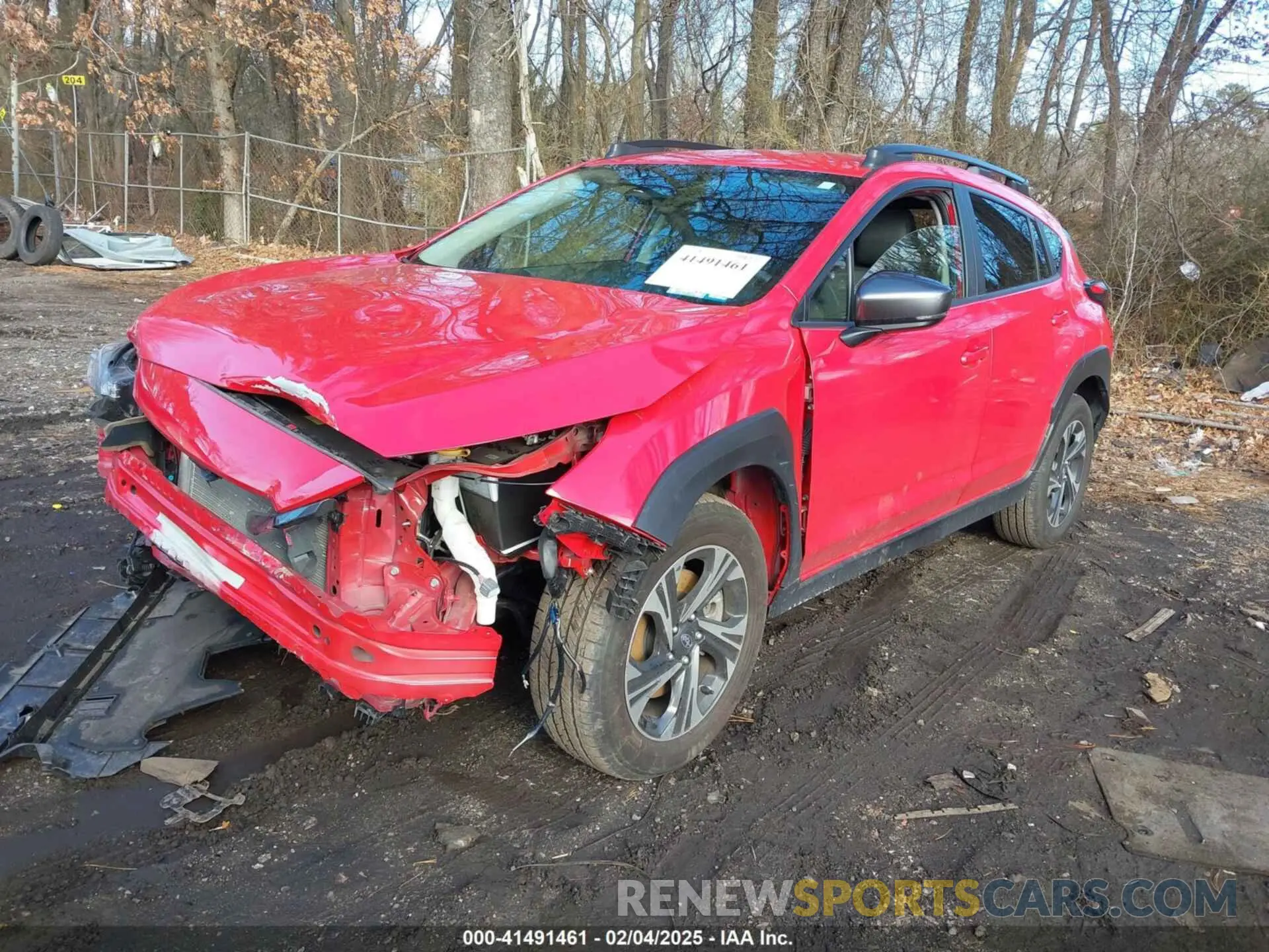 2 Photograph of a damaged car JF2GUADC7R8216120 SUBARU CROSSTREK 2024