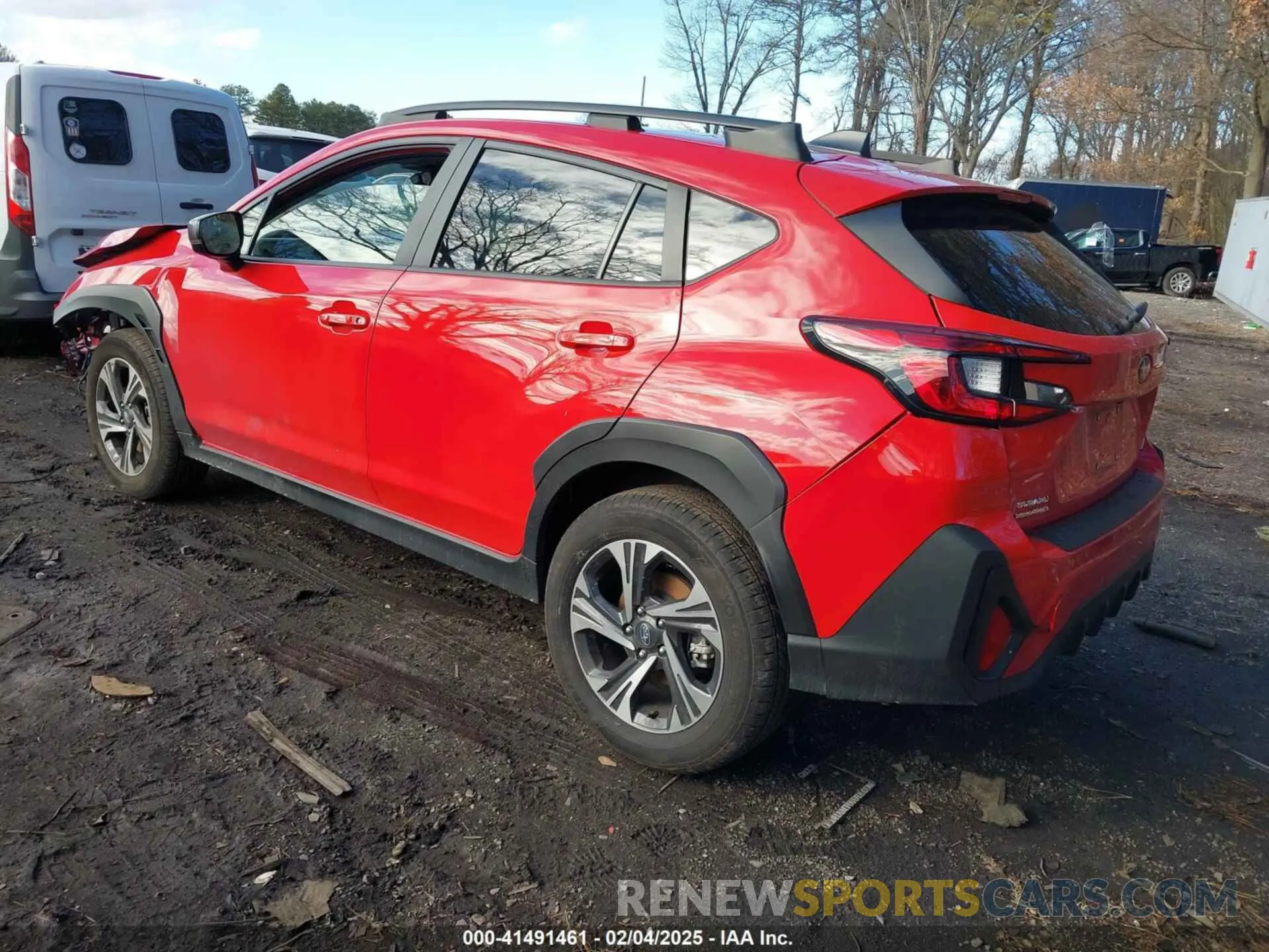 3 Photograph of a damaged car JF2GUADC7R8216120 SUBARU CROSSTREK 2024