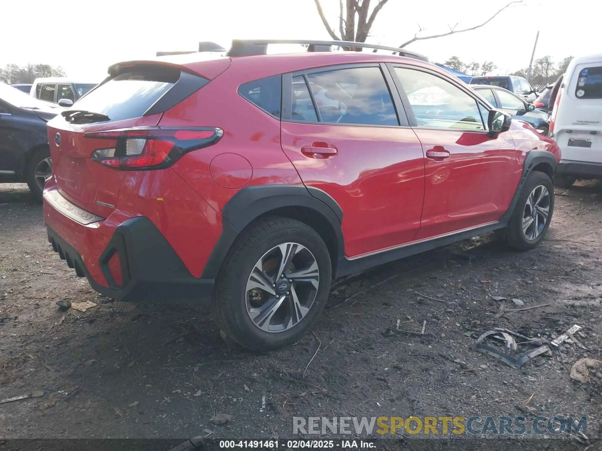4 Photograph of a damaged car JF2GUADC7R8216120 SUBARU CROSSTREK 2024
