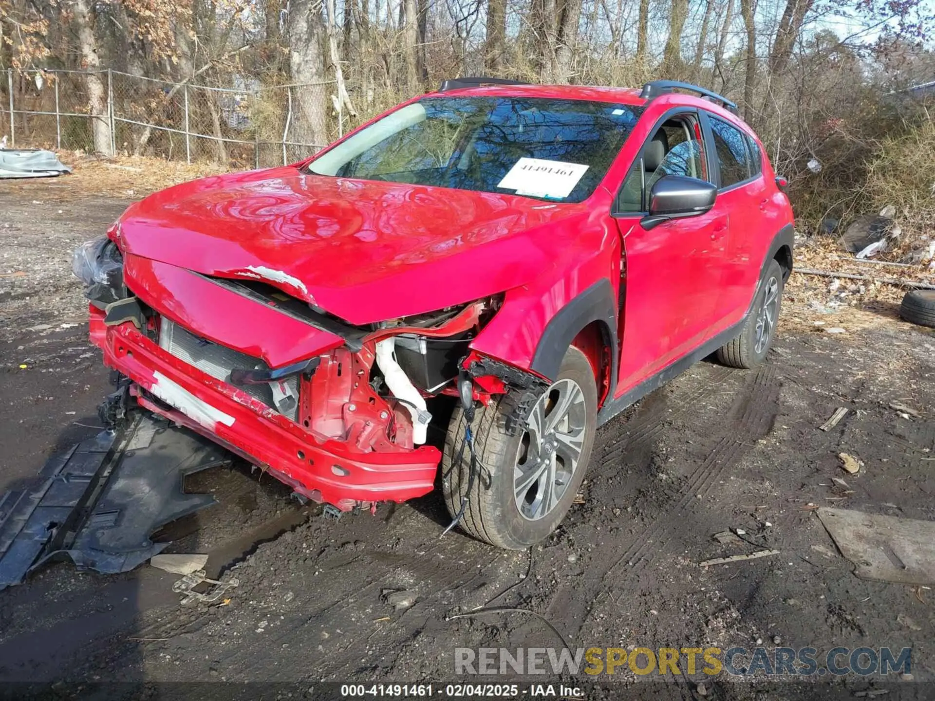 6 Photograph of a damaged car JF2GUADC7R8216120 SUBARU CROSSTREK 2024