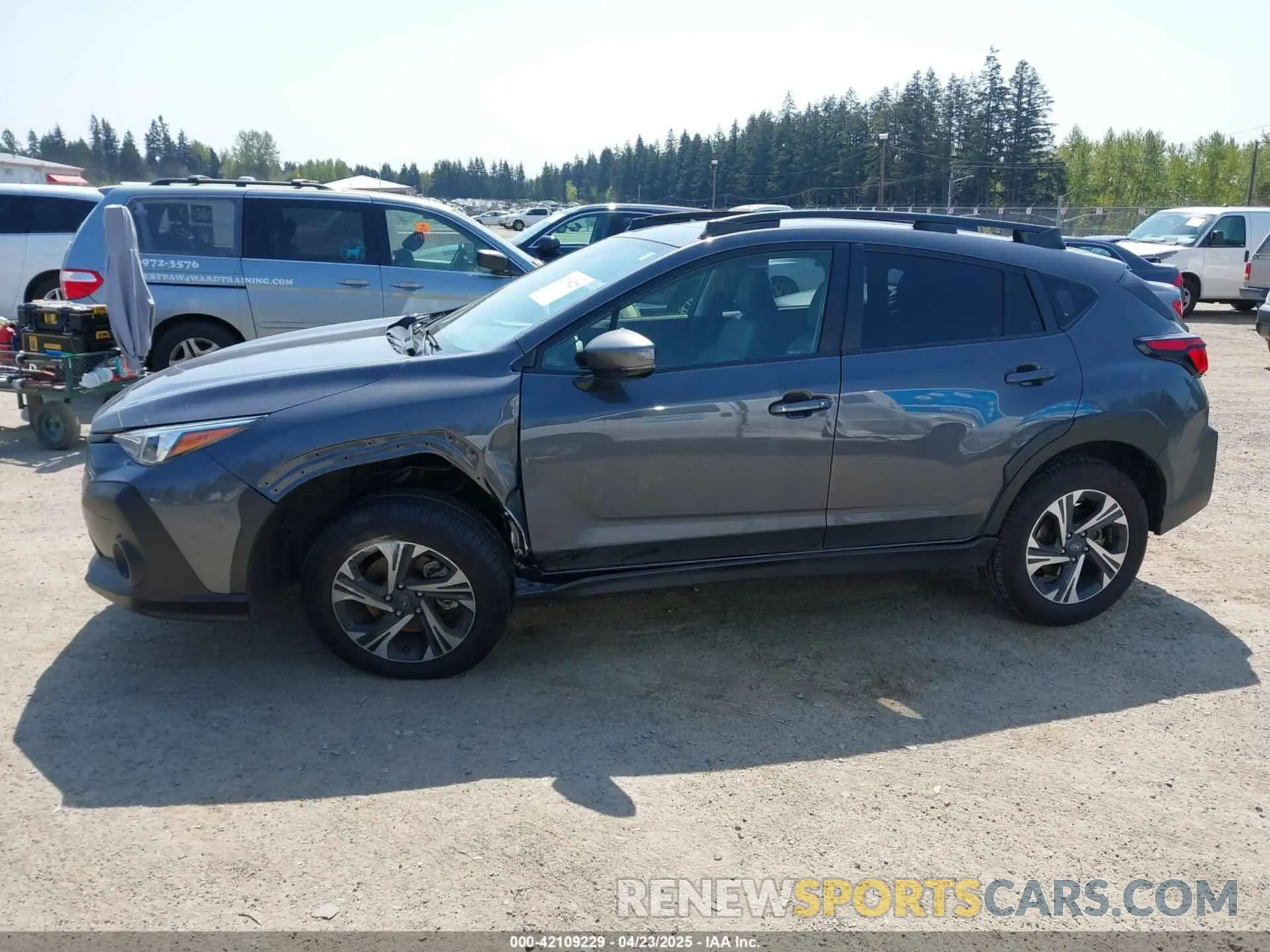 14 Photograph of a damaged car JF2GUADC7R8324432 SUBARU CROSSTREK 2024