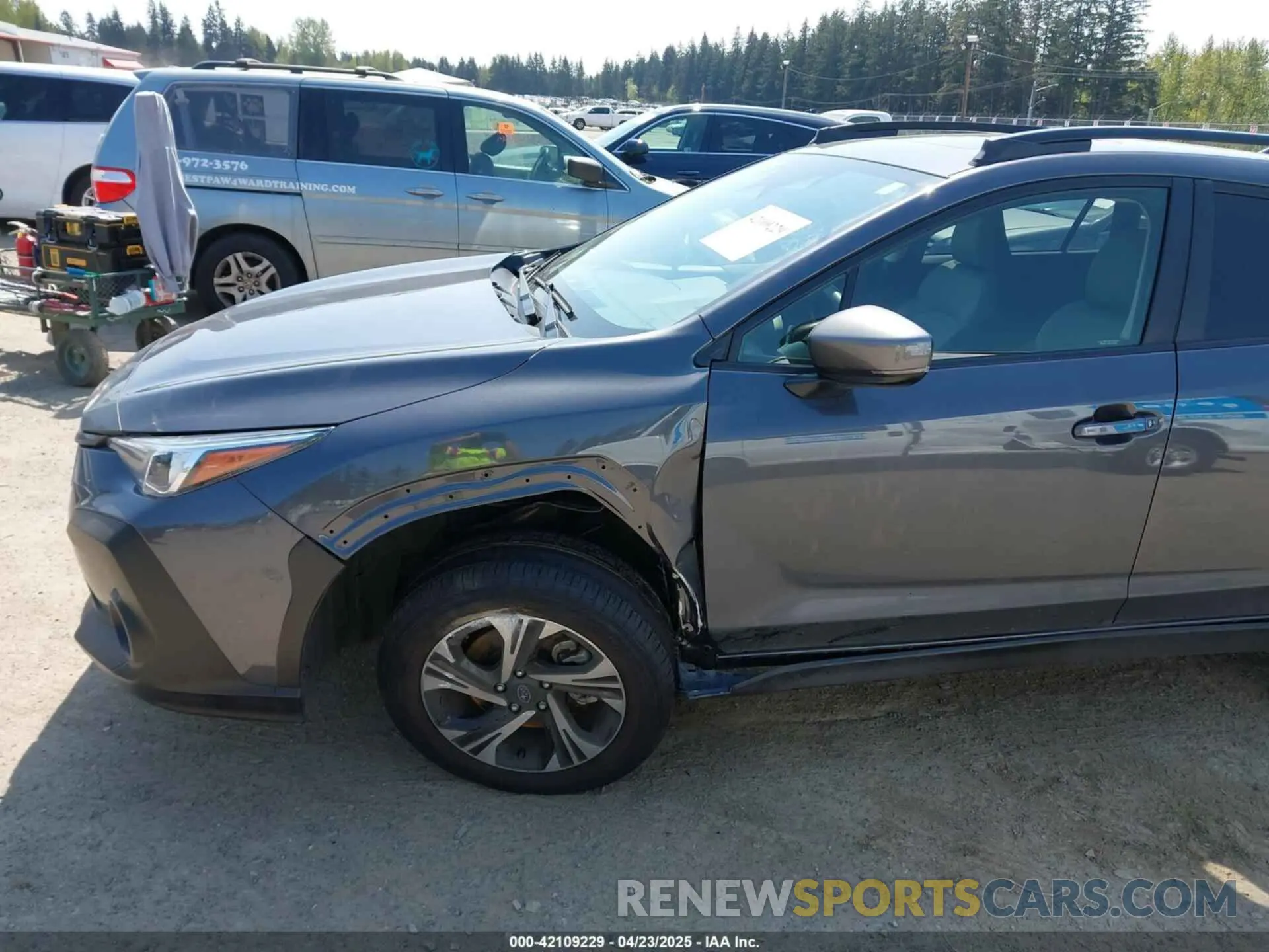 6 Photograph of a damaged car JF2GUADC7R8324432 SUBARU CROSSTREK 2024