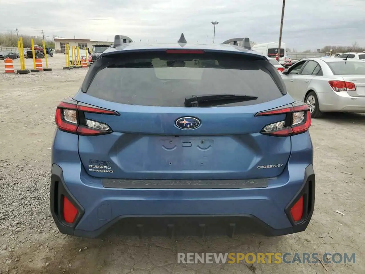 6 Фотография поврежденного автомобиля JF2GUADC7RH246962 SUBARU CROSSTREK 2024