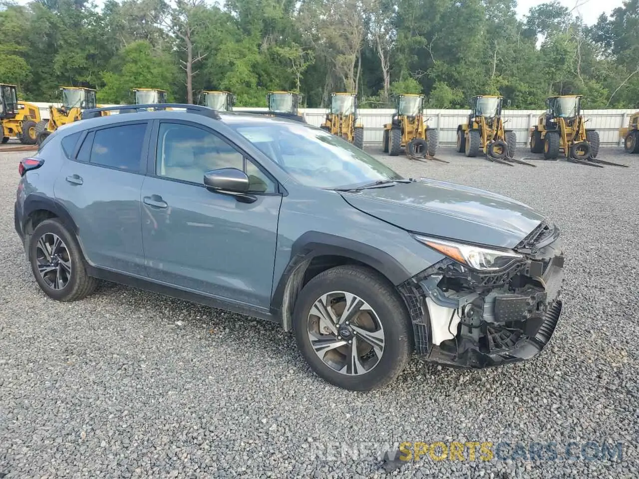 4 Photograph of a damaged car JF2GUADC7RH344017 SUBARU CROSSTREK 2024