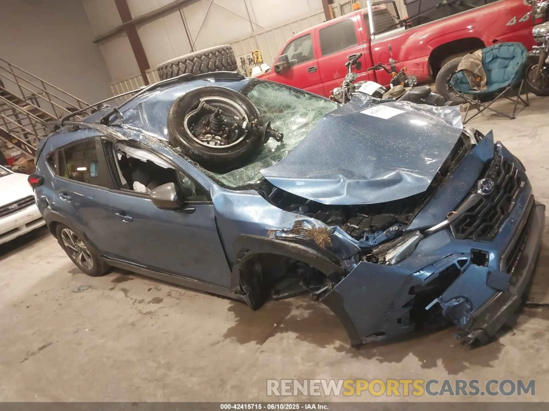 14 Photograph of a damaged car JF2GUADC7RH885407 SUBARU CROSSTREK 2024
