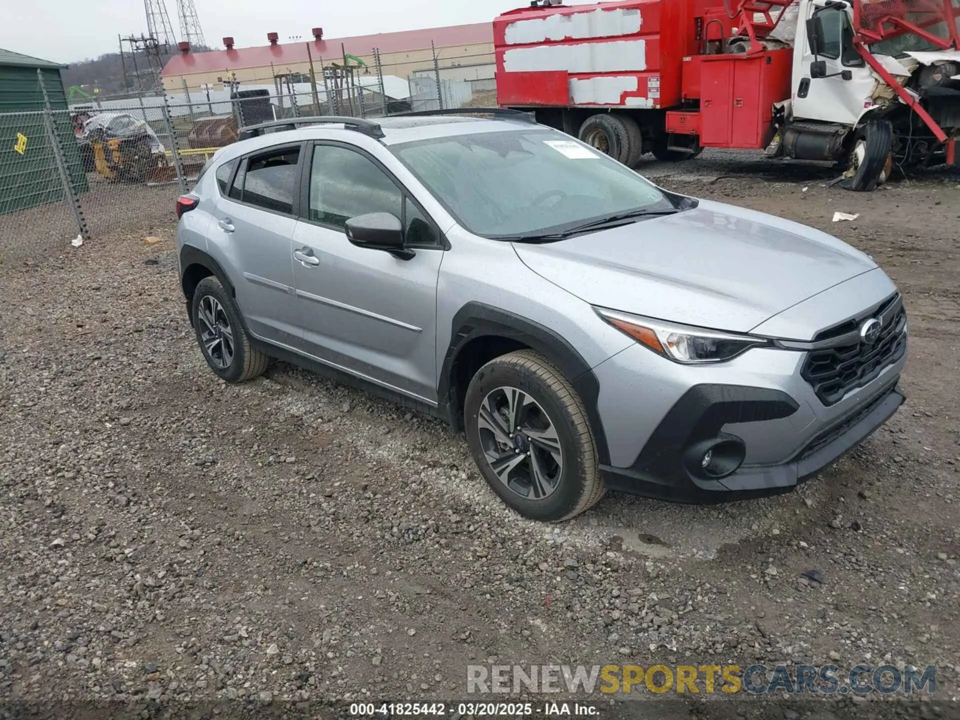 1 Фотография поврежденного автомобиля JF2GUADC7RH901248 SUBARU CROSSTREK 2024