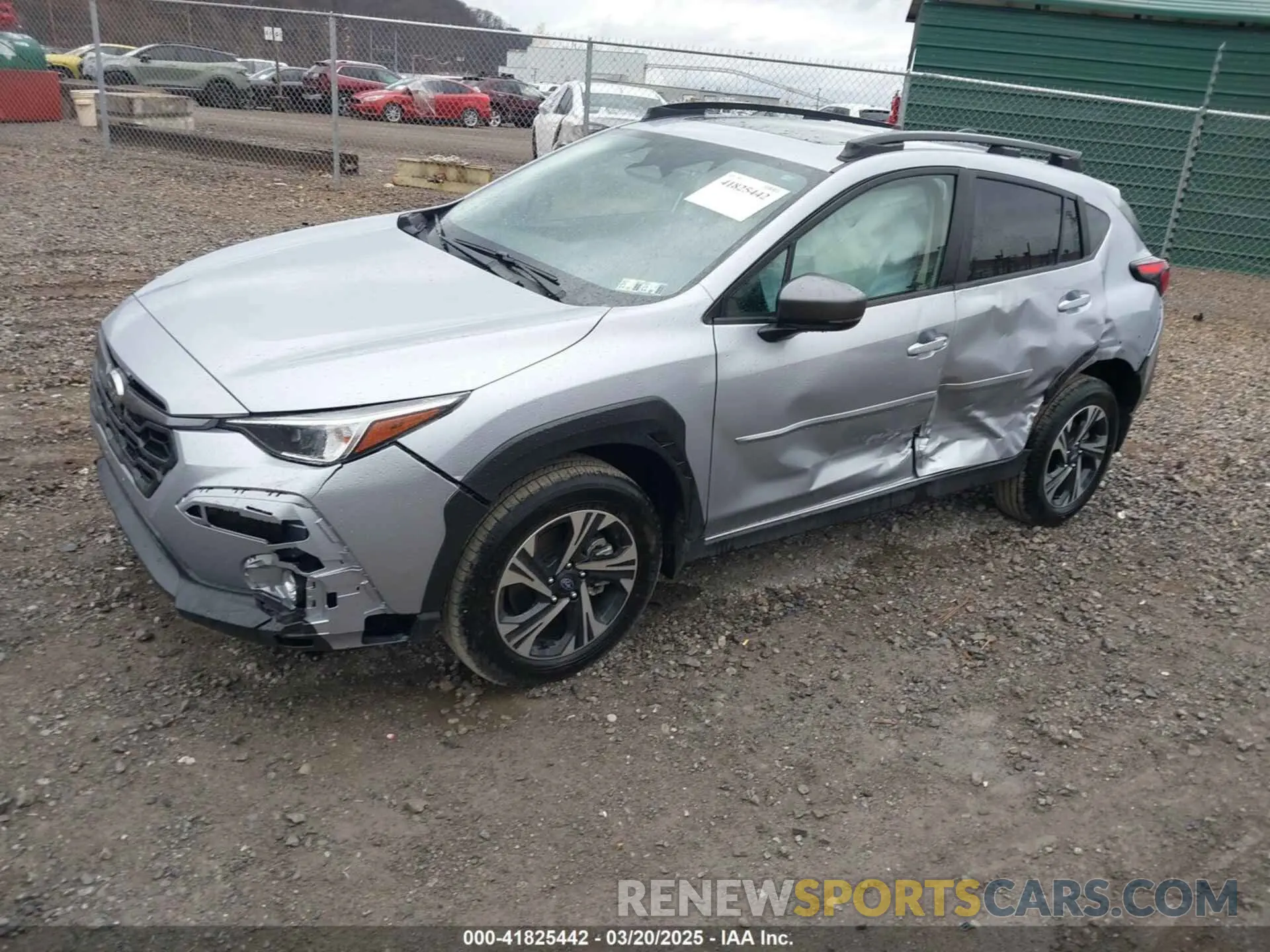 2 Фотография поврежденного автомобиля JF2GUADC7RH901248 SUBARU CROSSTREK 2024