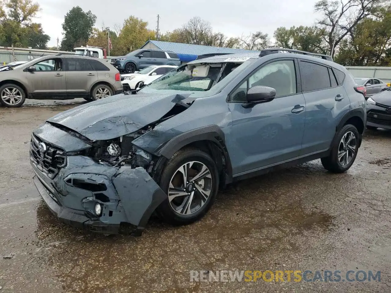 1 Photograph of a damaged car JF2GUADC8R8314895 SUBARU CROSSTREK 2024