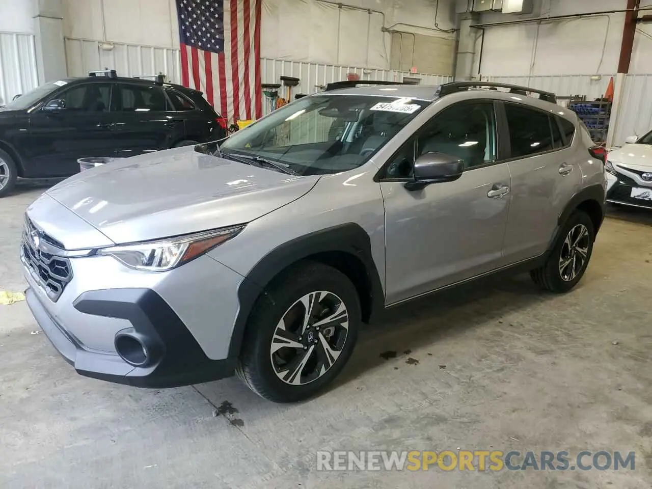 1 Photograph of a damaged car JF2GUADC8R8372649 SUBARU CROSSTREK 2024