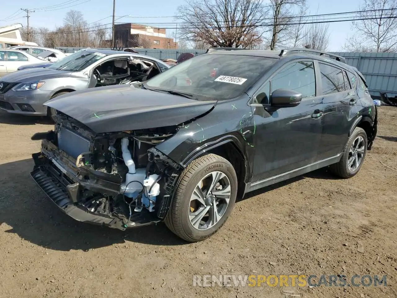 1 Photograph of a damaged car JF2GUADC8R8853419 SUBARU CROSSTREK 2024