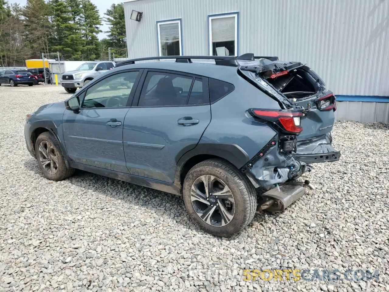2 Photograph of a damaged car JF2GUADC8R8904949 SUBARU CROSSTREK 2024