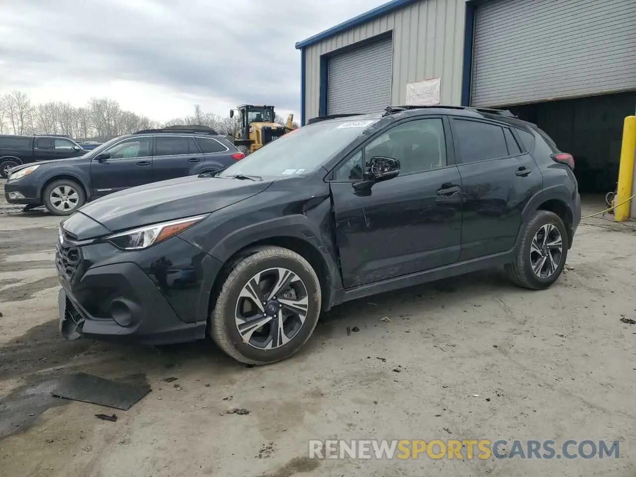 1 Photograph of a damaged car JF2GUADC8RH300110 SUBARU CROSSTREK 2024