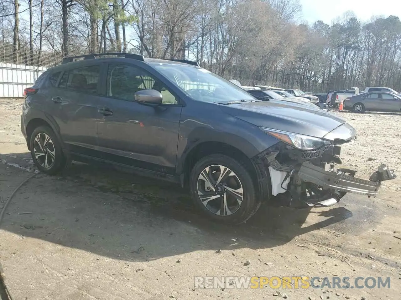 4 Фотография поврежденного автомобиля JF2GUADC9R8218001 SUBARU CROSSTREK 2024