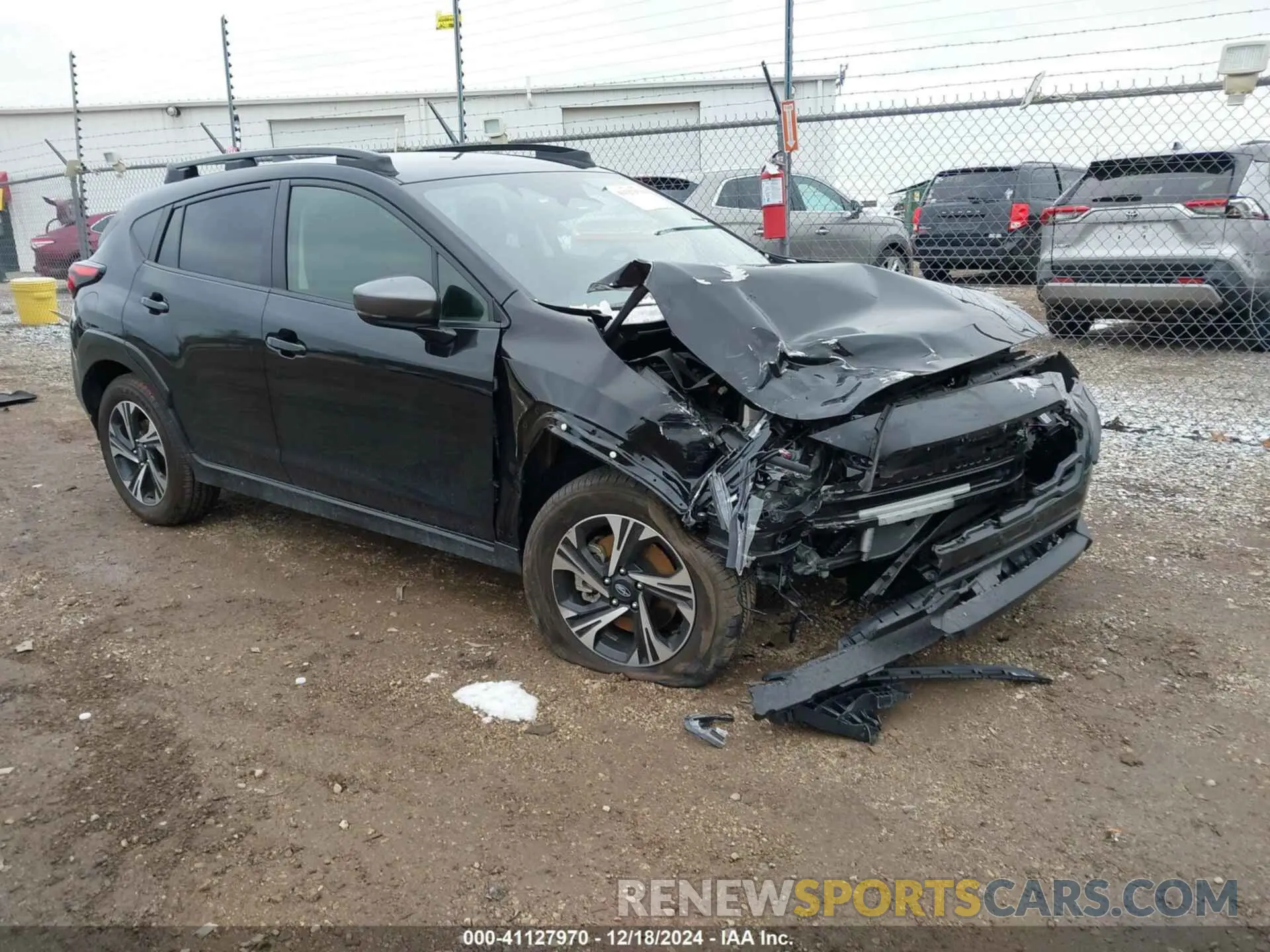 1 Photograph of a damaged car JF2GUADC9R8269434 SUBARU CROSSTREK 2024