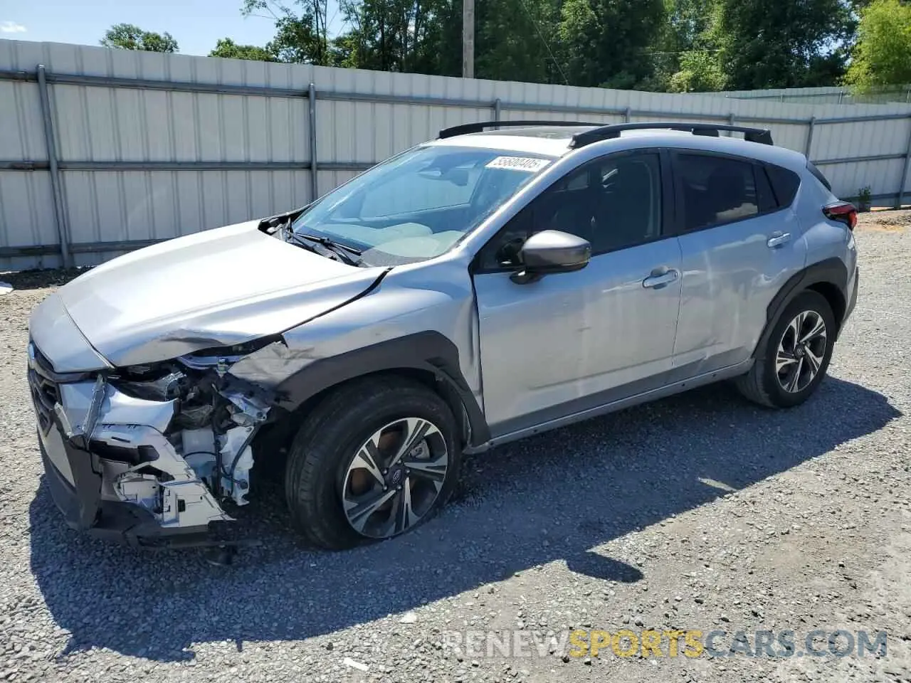1 Photograph of a damaged car JF2GUADC9R8279882 SUBARU CROSSTREK 2024
