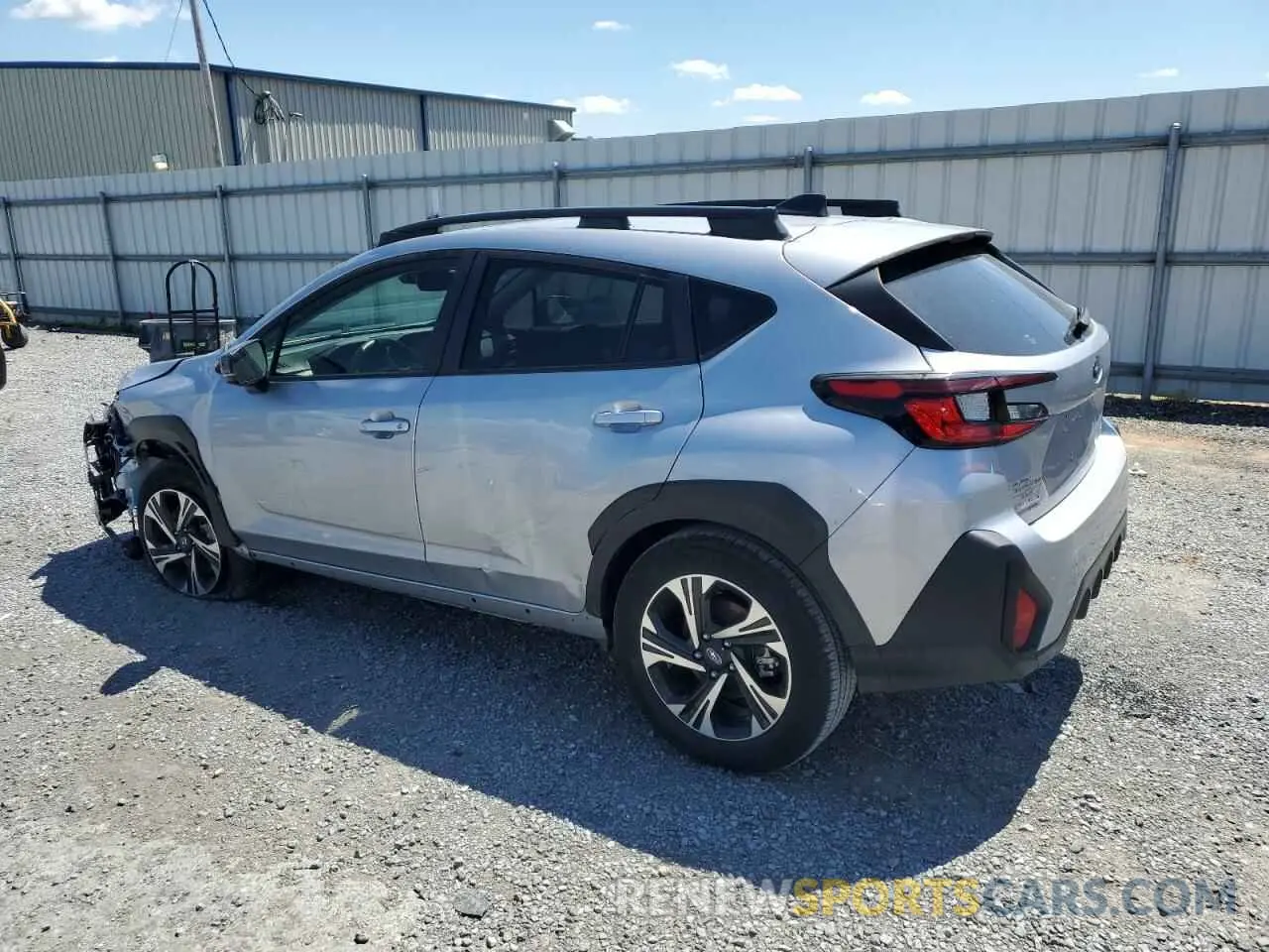 2 Photograph of a damaged car JF2GUADC9R8279882 SUBARU CROSSTREK 2024