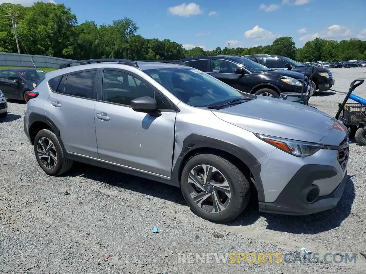 4 Photograph of a damaged car JF2GUADC9R8279882 SUBARU CROSSTREK 2024