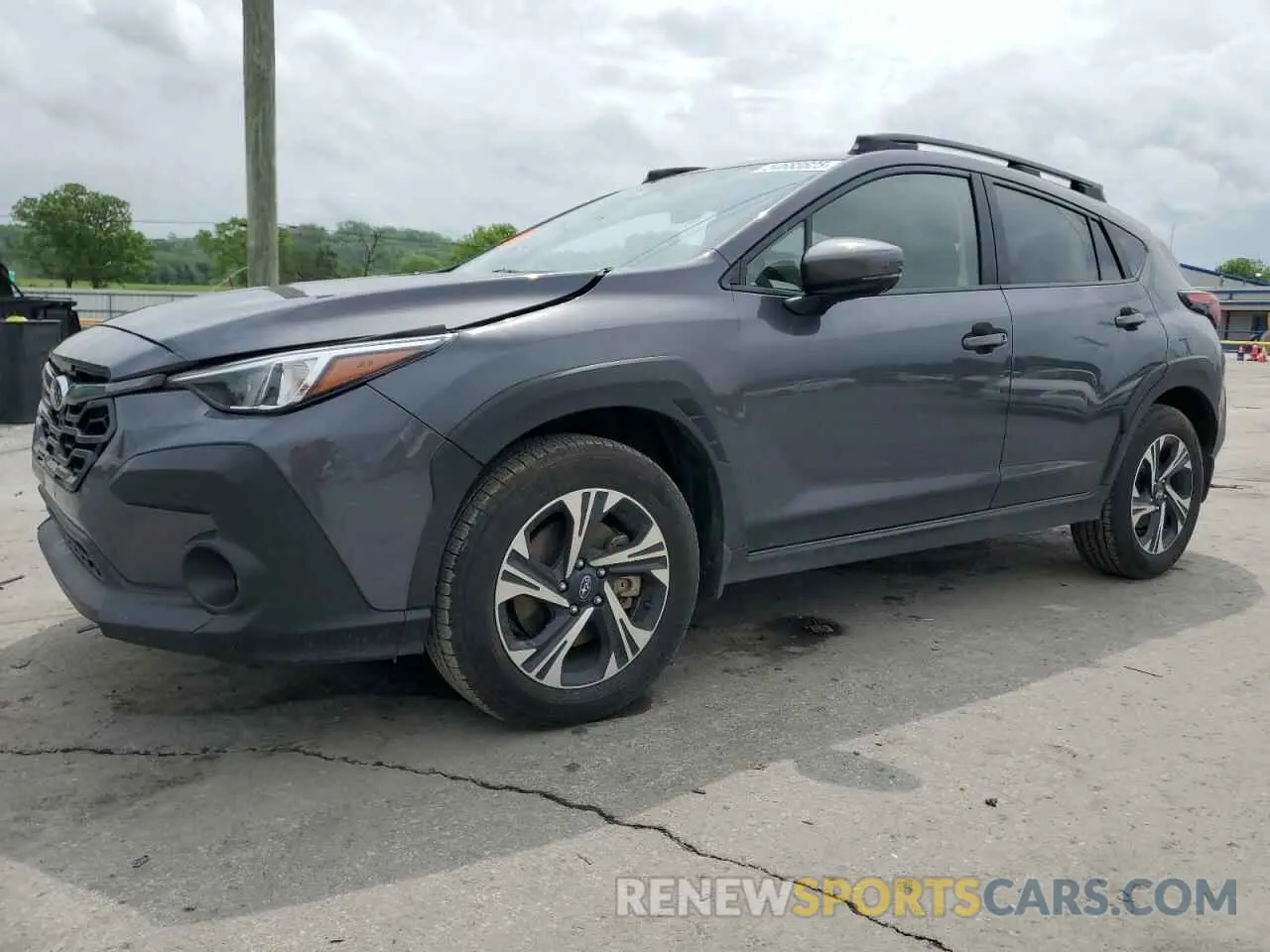1 Photograph of a damaged car JF2GUADC9R8884159 SUBARU CROSSTREK 2024
