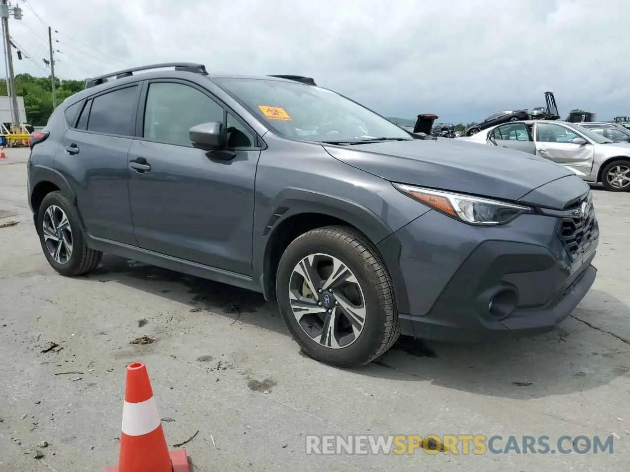 4 Photograph of a damaged car JF2GUADC9R8884159 SUBARU CROSSTREK 2024