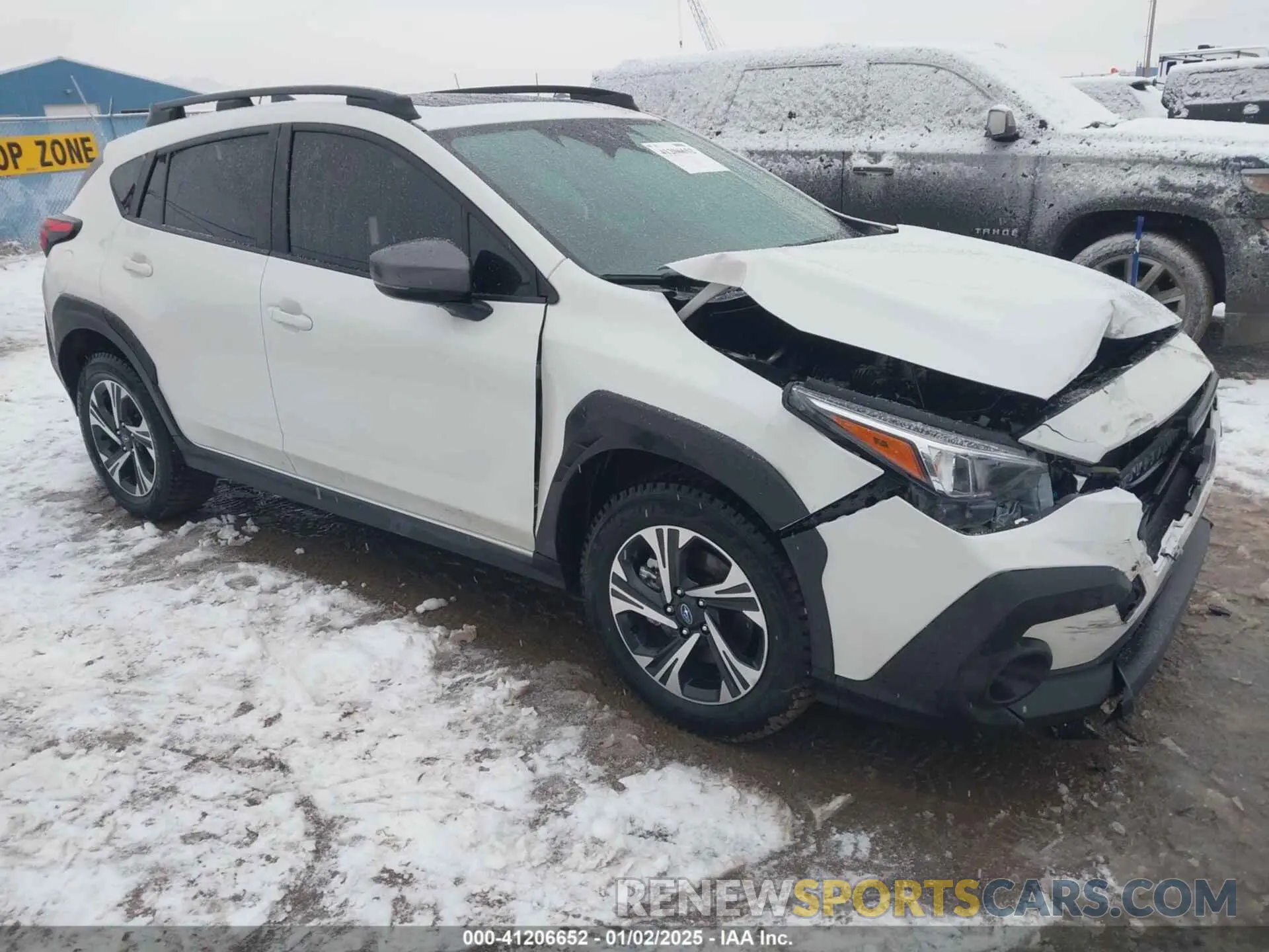 1 Photograph of a damaged car JF2GUADC9RH217656 SUBARU CROSSTREK 2024