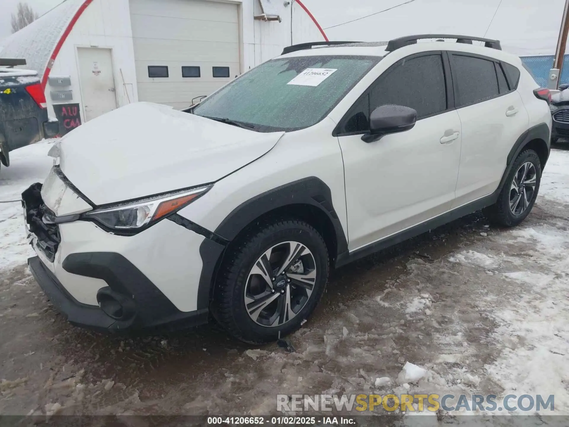 2 Photograph of a damaged car JF2GUADC9RH217656 SUBARU CROSSTREK 2024