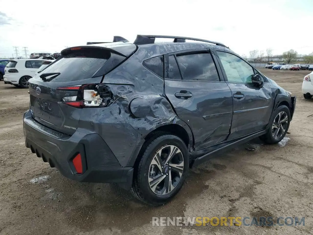3 Photograph of a damaged car JF2GUADC9RH293927 SUBARU CROSSTREK 2024