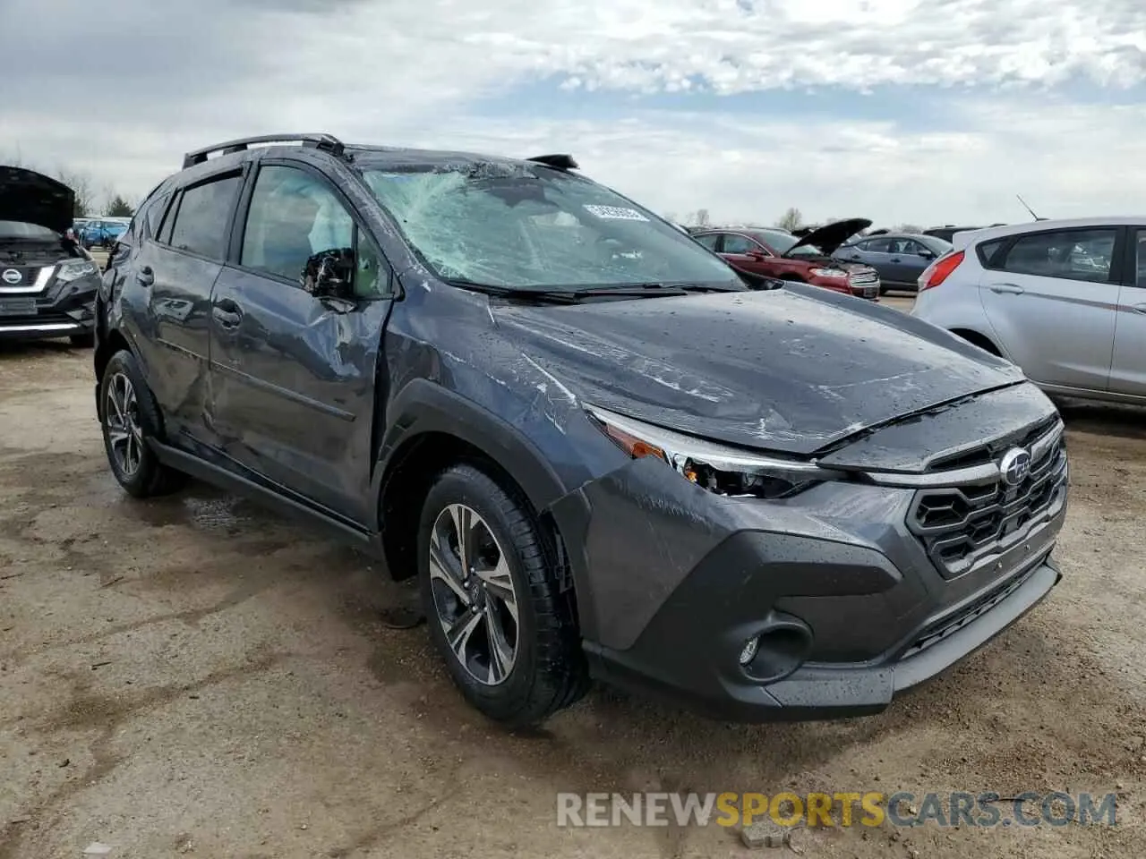 4 Photograph of a damaged car JF2GUADC9RH293927 SUBARU CROSSTREK 2024