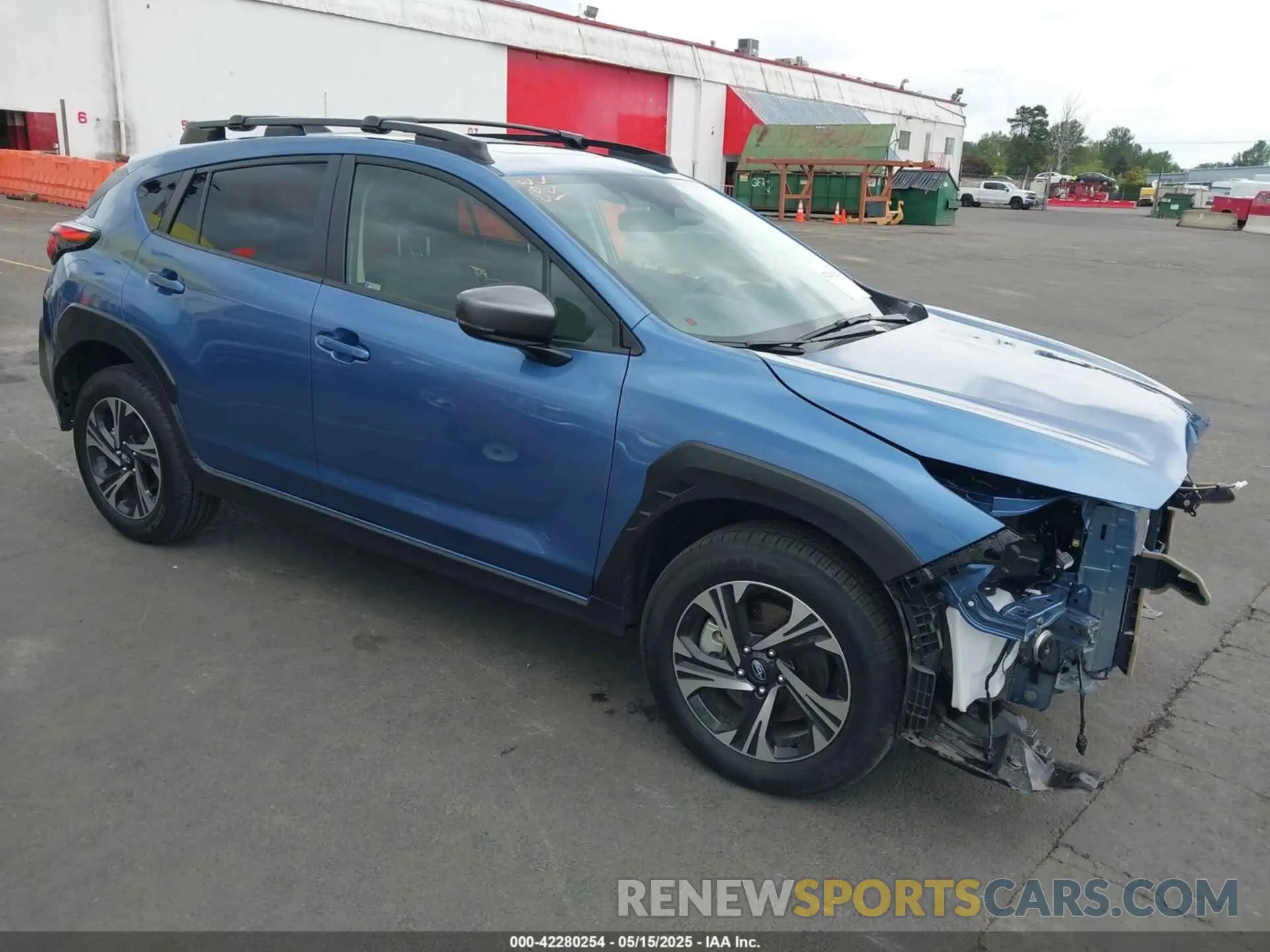 1 Фотография поврежденного автомобиля JF2GUADC9RH366987 SUBARU CROSSTREK 2024