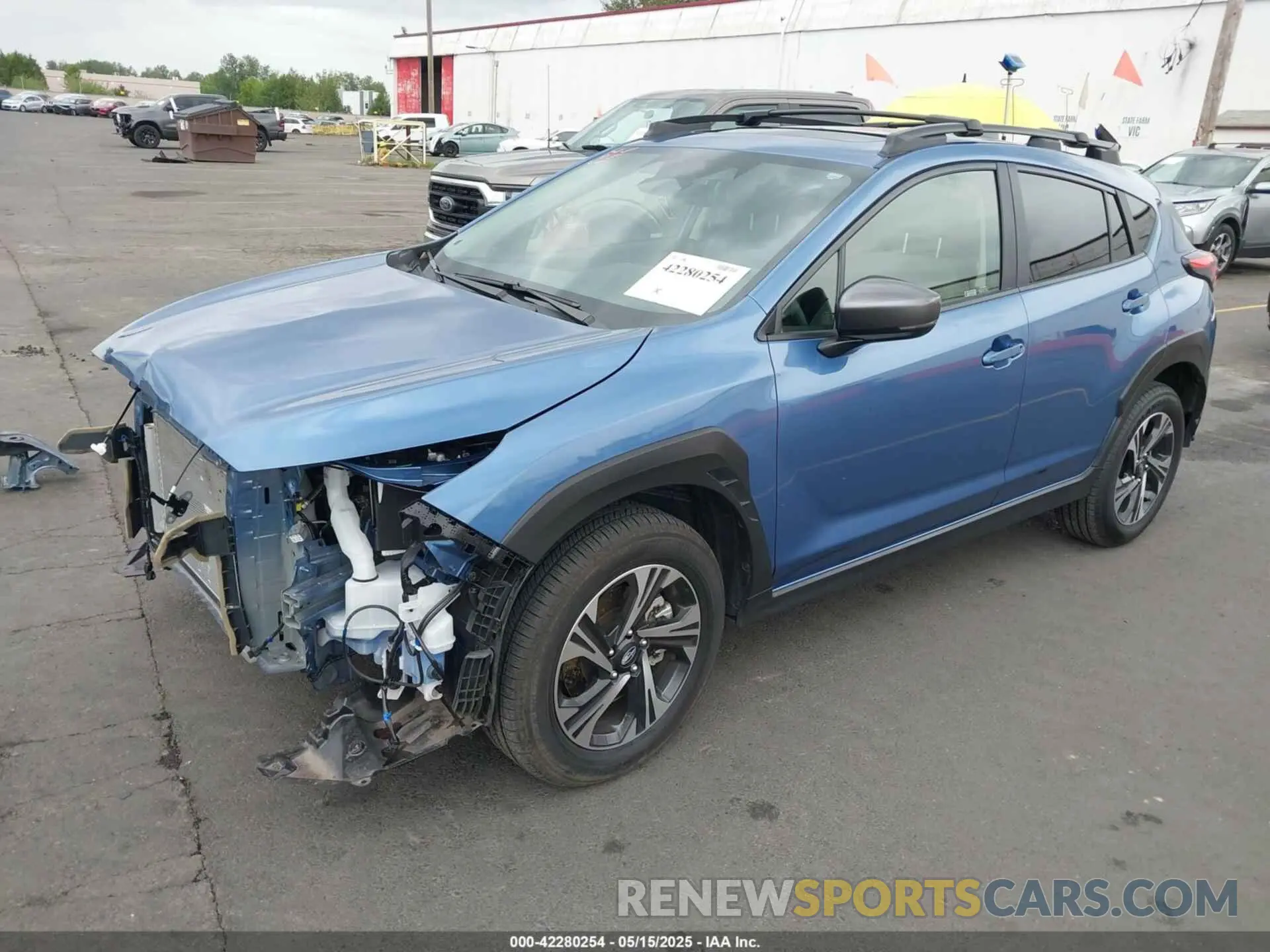 2 Фотография поврежденного автомобиля JF2GUADC9RH366987 SUBARU CROSSTREK 2024