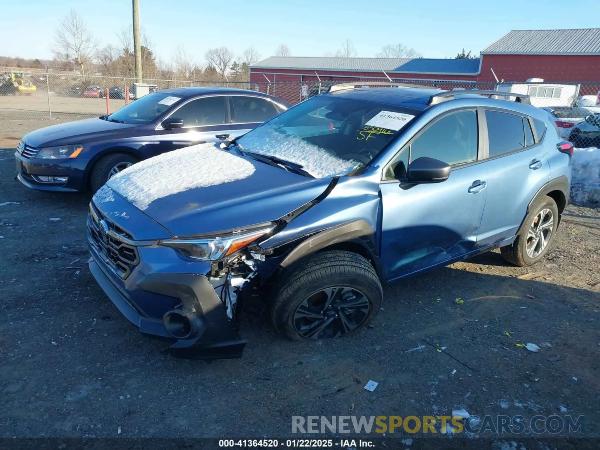 14 Фотография поврежденного автомобиля JF2GUADC9RH850416 SUBARU CROSSTREK 2024