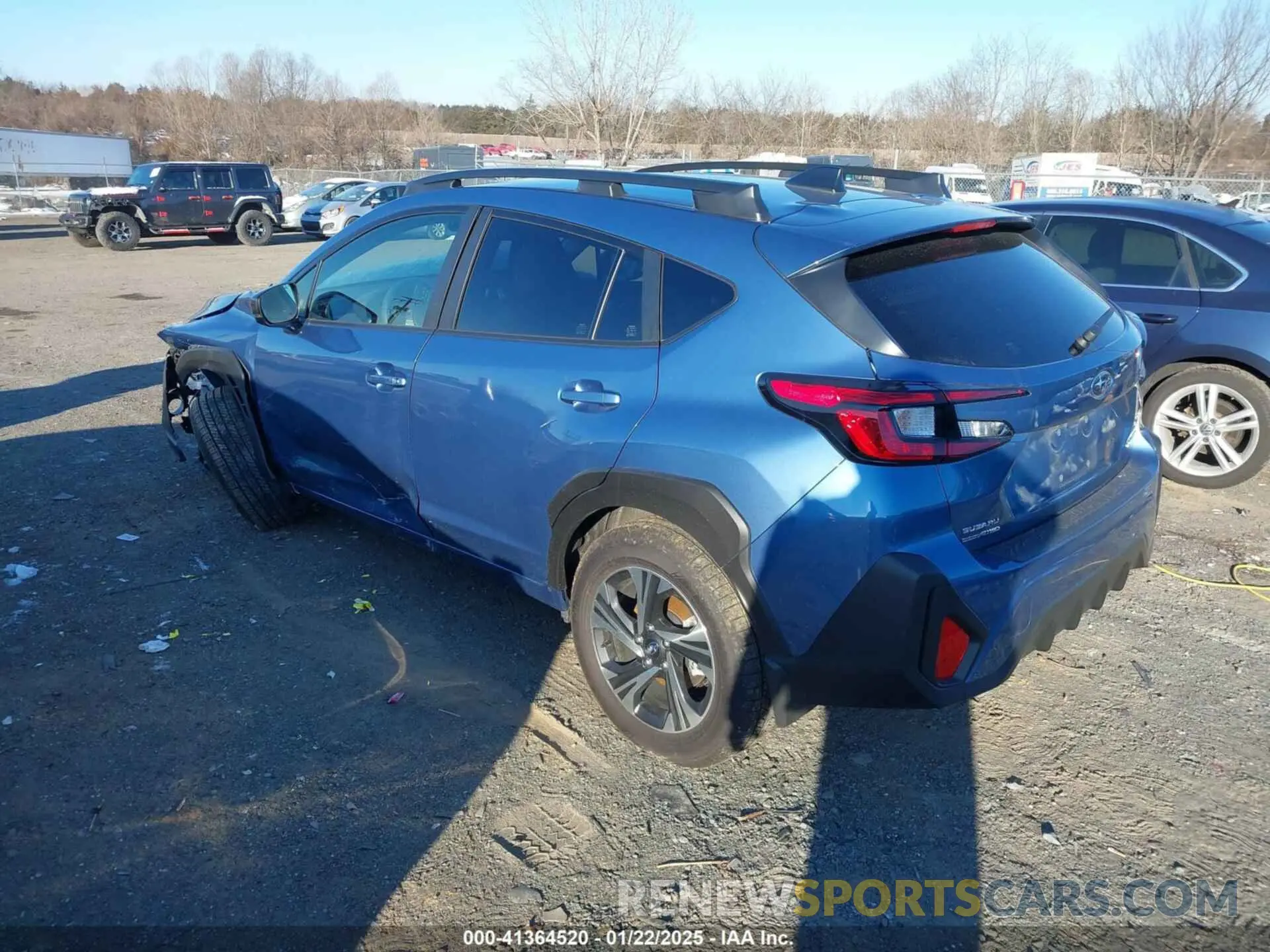 3 Фотография поврежденного автомобиля JF2GUADC9RH850416 SUBARU CROSSTREK 2024