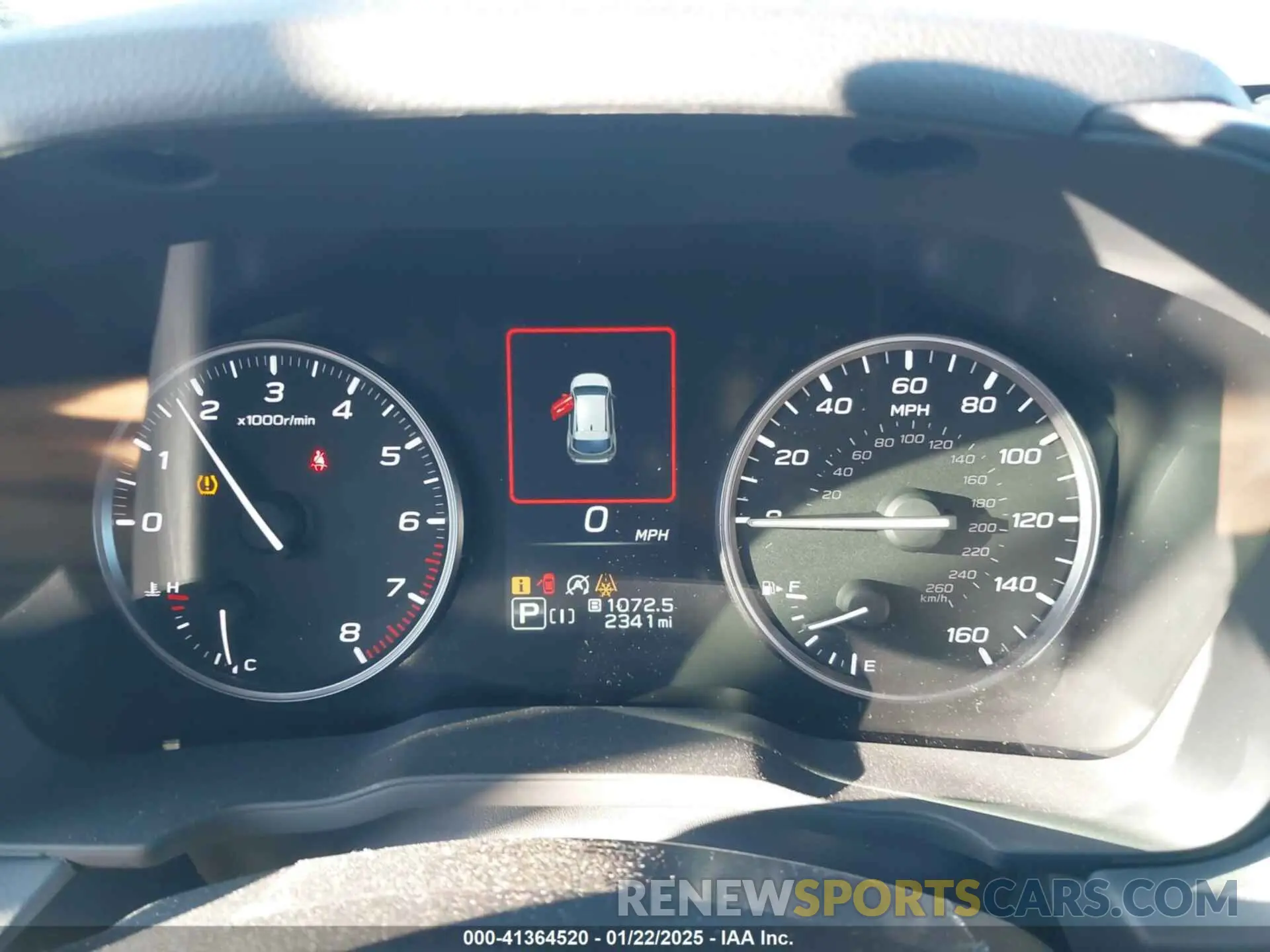 7 Фотография поврежденного автомобиля JF2GUADC9RH850416 SUBARU CROSSTREK 2024