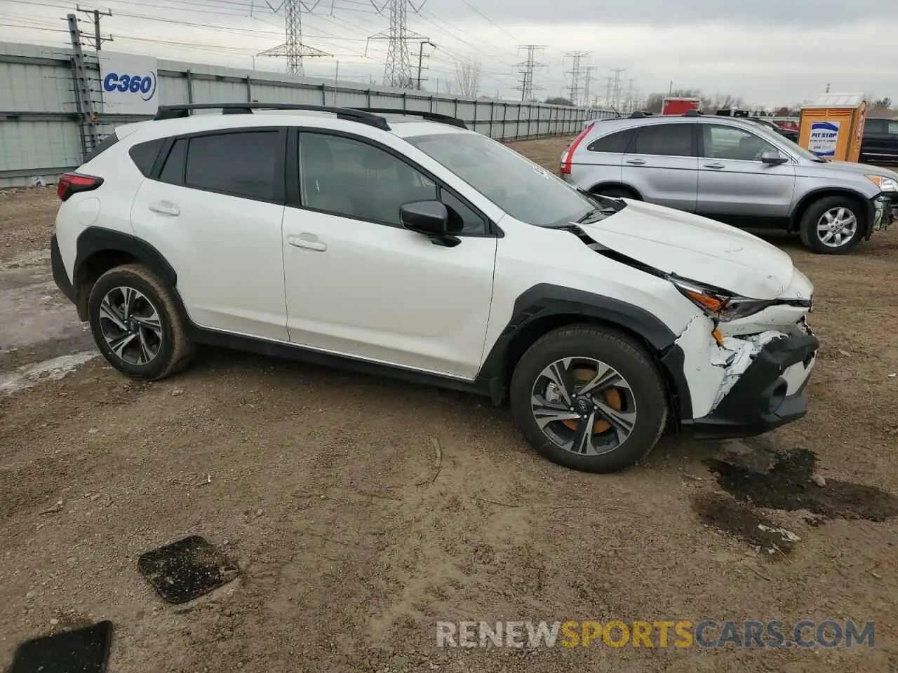 4 Фотография поврежденного автомобиля JF2GUADC9RH907987 SUBARU CROSSTREK 2024