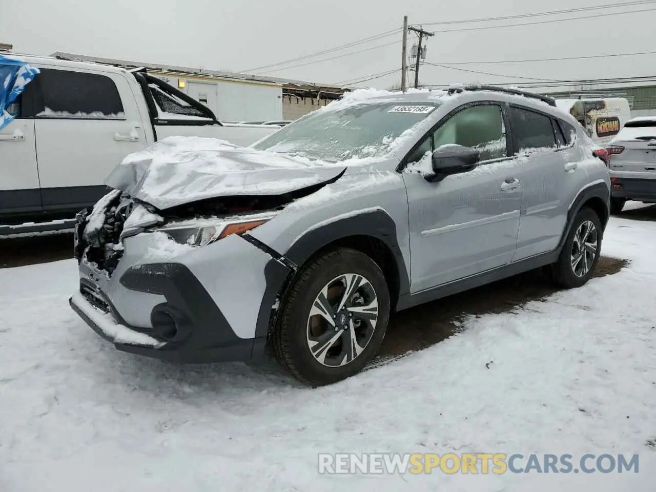 1 Photograph of a damaged car JF2GUADCXR8339006 SUBARU CROSSTREK 2024