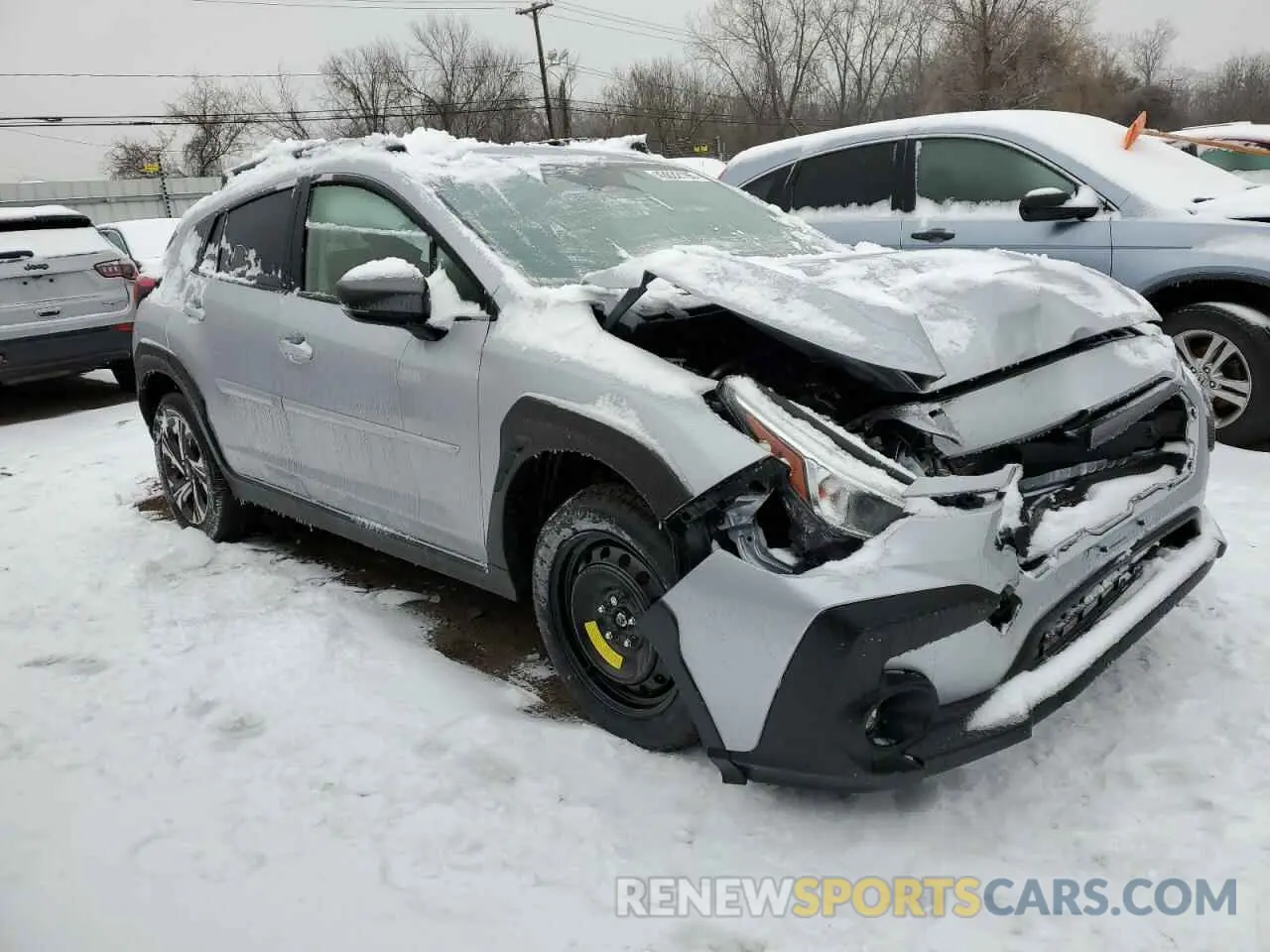 4 Photograph of a damaged car JF2GUADCXR8339006 SUBARU CROSSTREK 2024