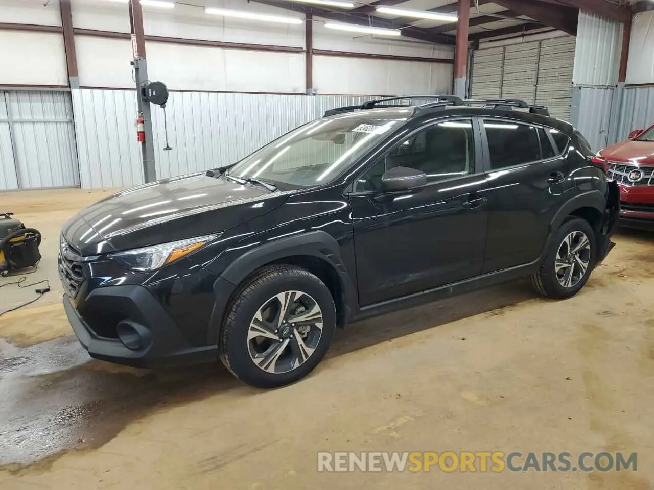 1 Photograph of a damaged car JF2GUADCXR8865863 SUBARU CROSSTREK 2024