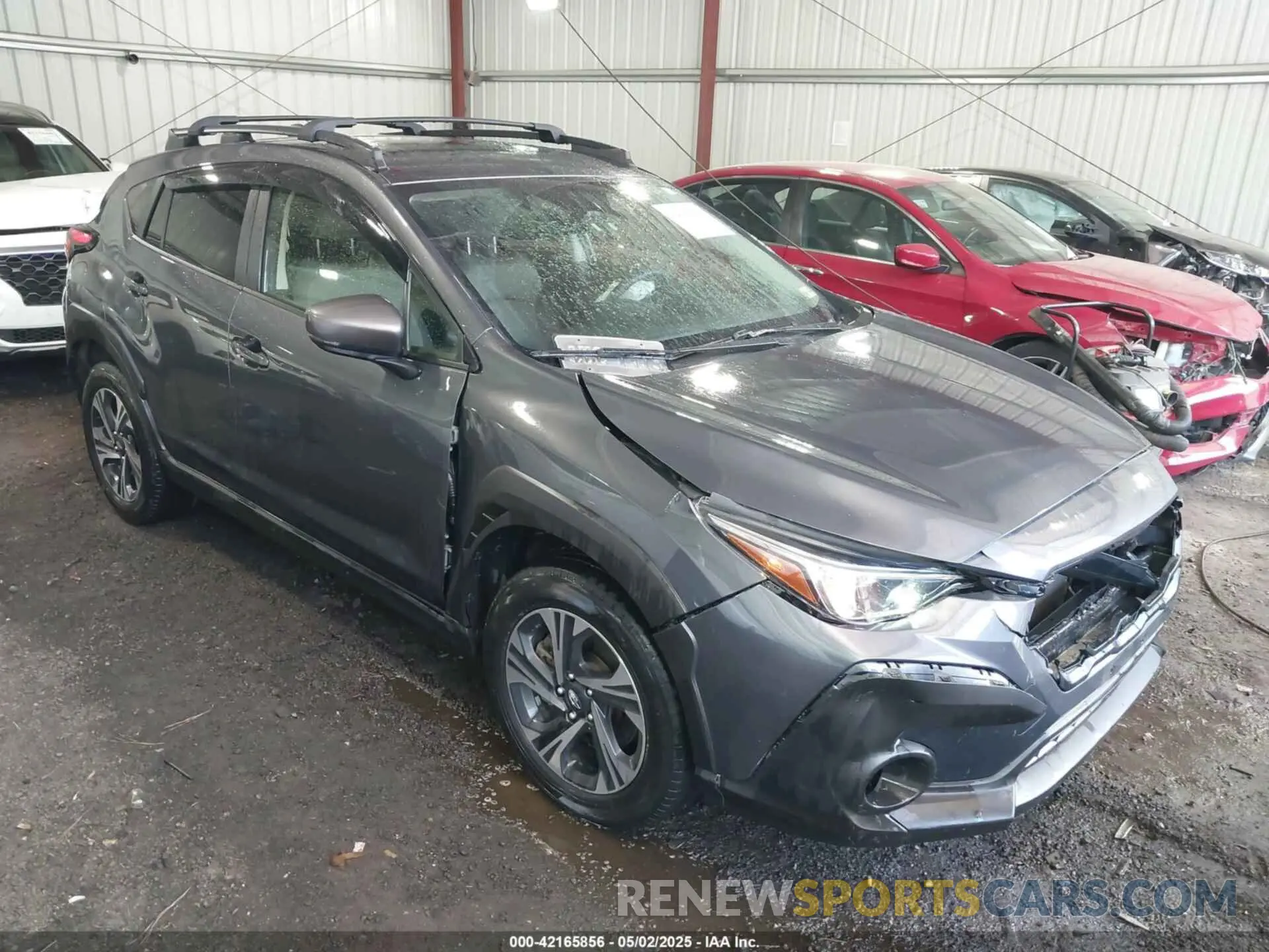 1 Photograph of a damaged car JF2GUADCXRH207069 SUBARU CROSSTREK 2024
