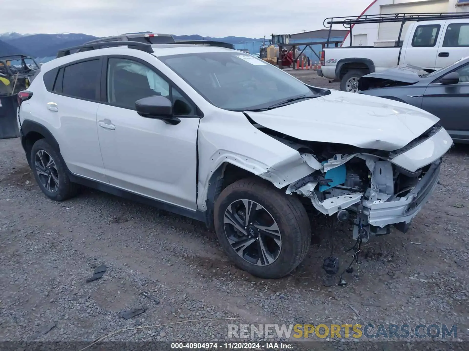 1 Фотография поврежденного автомобиля JF2GUADCXRH209758 SUBARU CROSSTREK 2024