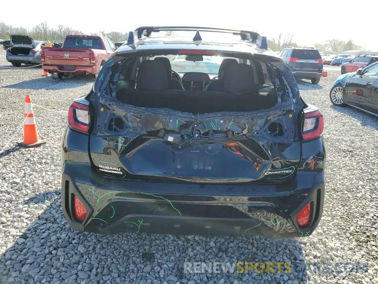 6 Photograph of a damaged car JF2GUADCXRH230853 SUBARU CROSSTREK 2024