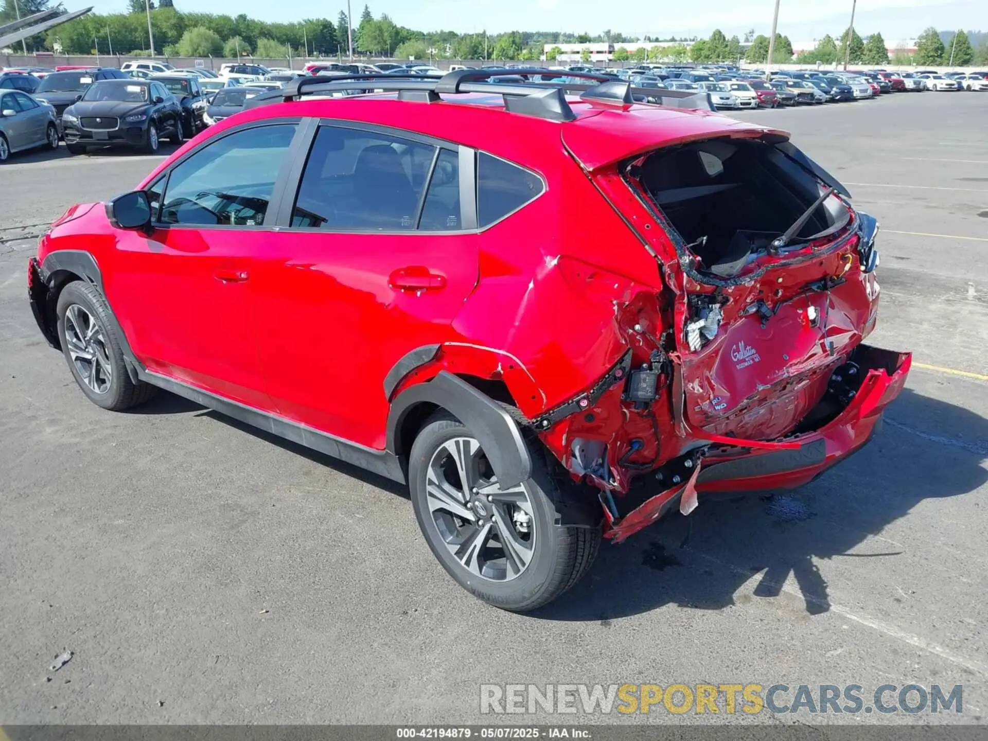 3 Photograph of a damaged car JF2GUADCXRH855883 SUBARU CROSSTREK 2024