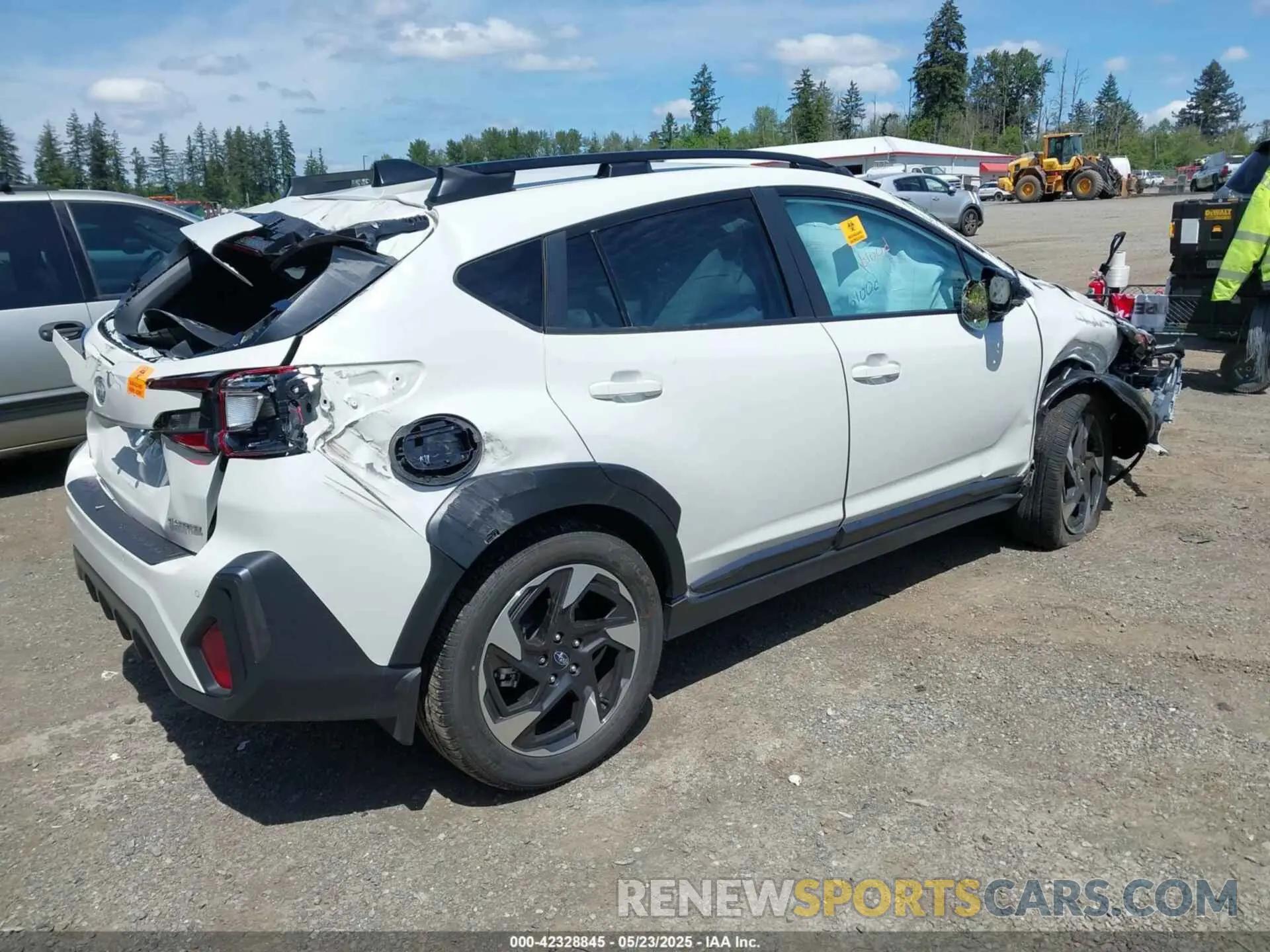 4 Фотография поврежденного автомобиля 4S4GUHL69S3700744 SUBARU CROSSTREK 2025