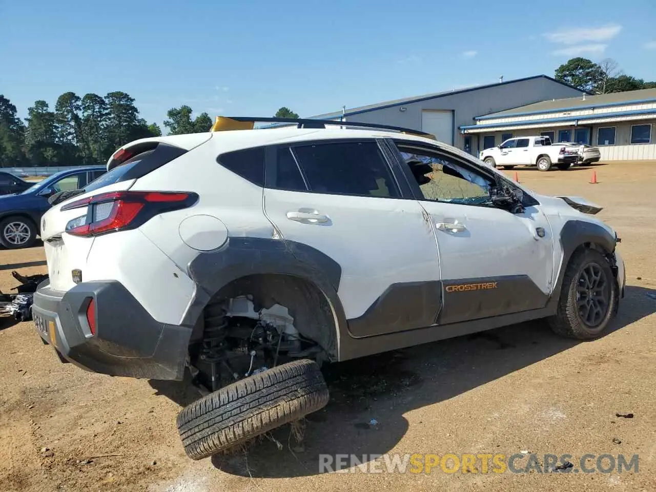 3 Photograph of a damaged car 4S4GUHU61S3700767 SUBARU CROSSTREK 2025